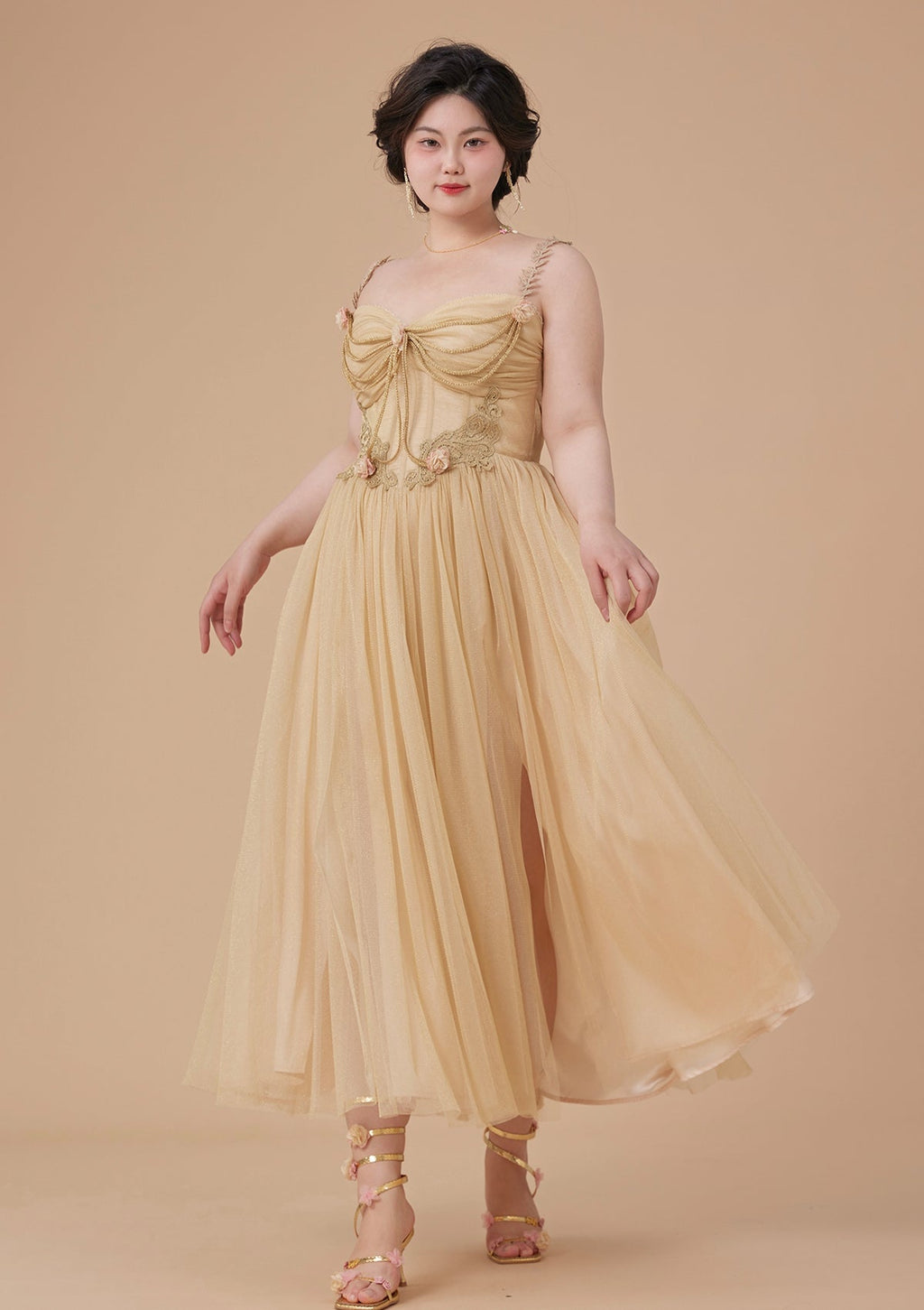 Curve & Plus Nile Rose Corset Dress