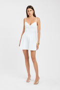Oyster Seam Mini Dress