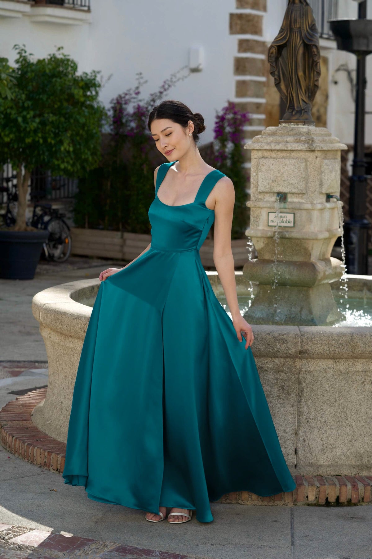 Cezanne Triacetate Dress