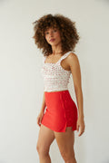 Beck Button Mini Skort