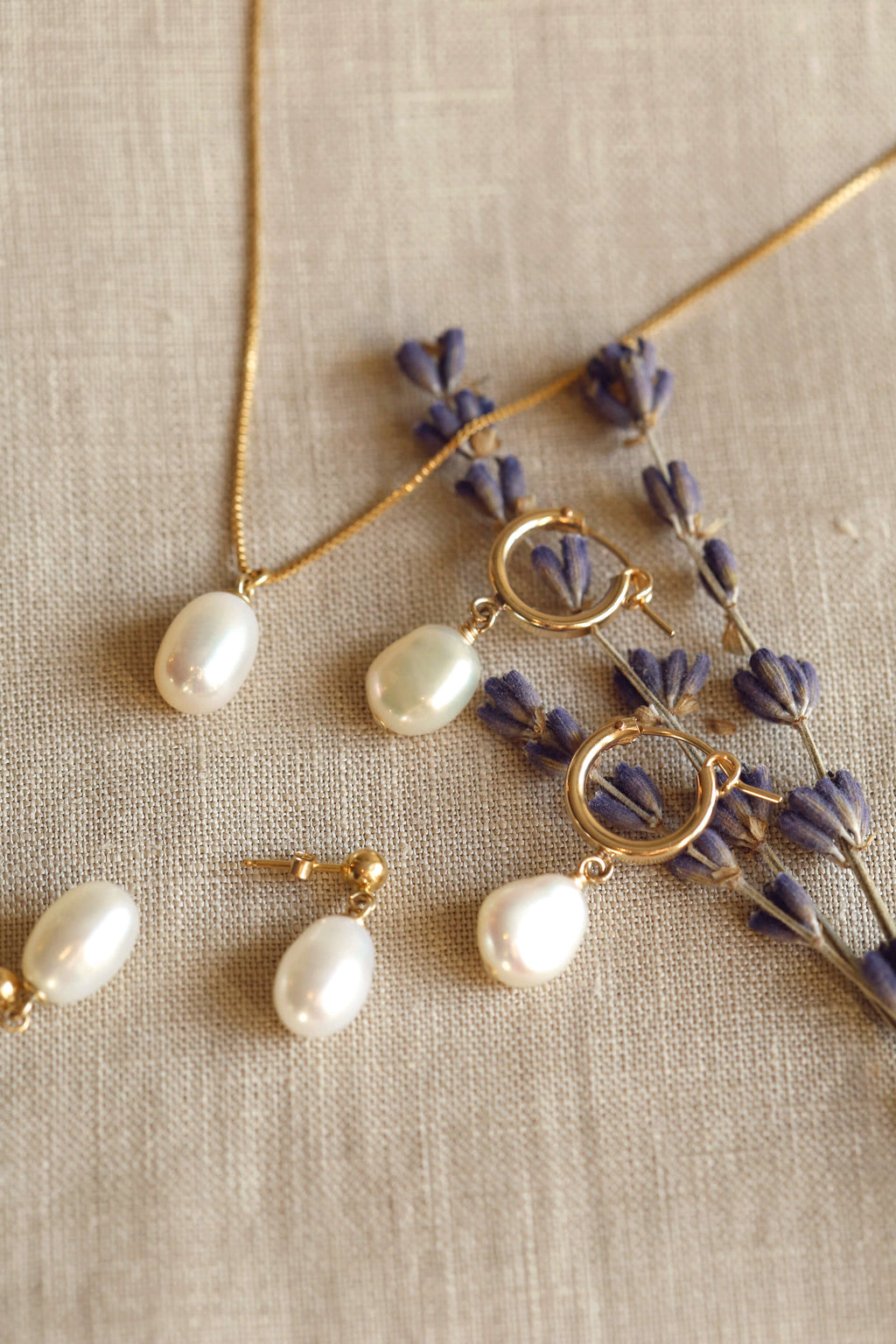 Florence Nightingale Pearl Earrings