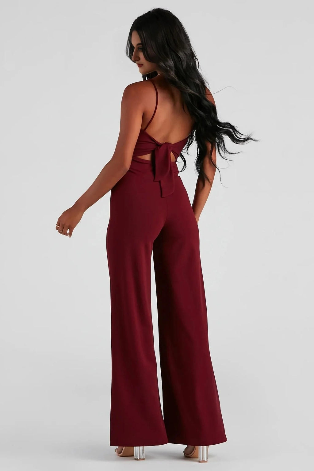 Sleek And Stylish Crepe Jumpsuit