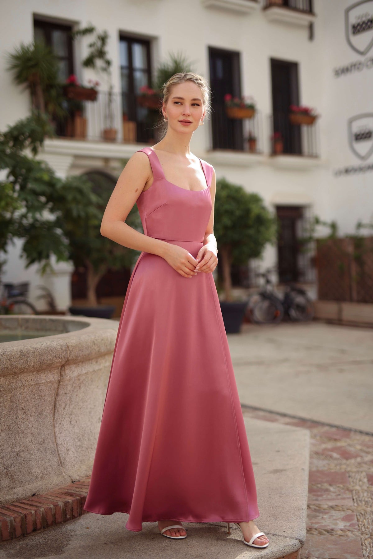 Cezanne Triacetate Dress